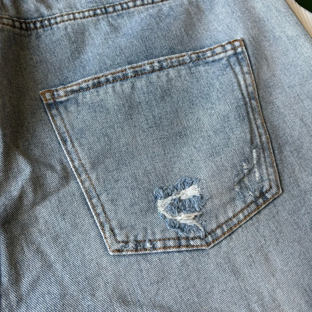 Super High-Rise Cutoff Jean Shorts 4 Button Fly Medium Wash Denim Wild Fable
